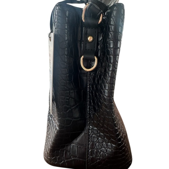 AOTA vegan croc print shoulder bag NWT - Picture 4 of 4